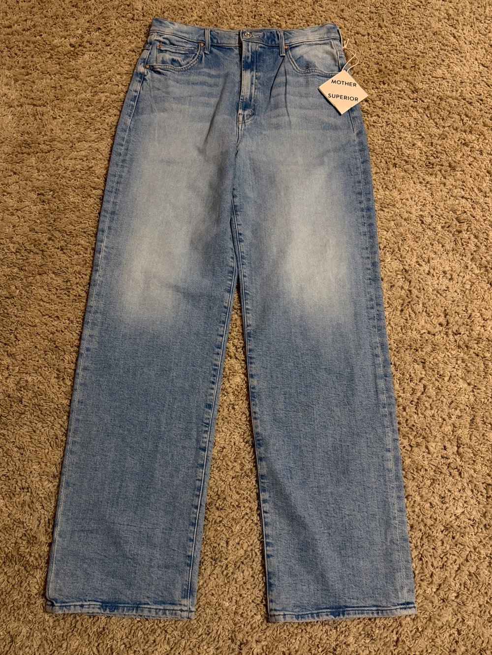 MOTHER SUPERIOR The Spitfire Sneak Jeans NWT